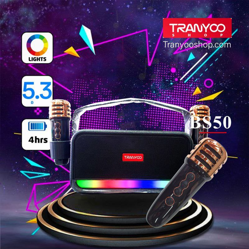 اسپیکر بی سیم قابل حمل ترانیو مدل T-BS50 – مشکی + نورپردازی فوق العاده (RGB)
🐾بلوتوث نسخه 5.3
🐾میکروفون بی سیم با قابلیت کارائوکه
🐾درگاه: USB , TYPE C , TF CARD , AUX
🐾استفاده مداوم 4 ساعت به طور پیوسته
🐾باتری 3000mAh
🐾اندازه : 13*9*24
🐾برد اسپیکر‌: 10 متر
🐾توان 20 وات
🐾فرکانس پاسخگویی از 100Hz تا 10KHz
🐾مد روز، قابل حمل، ضروری برای مراسم، جشن‌ها